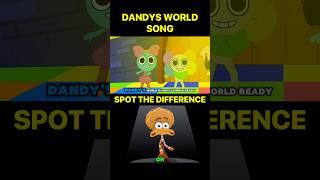 SPOT THE DIFFERENCE! Dandy’s World Song! (Dandy’s World Roblox! Freaky Inside Out 2 Song) #shorts