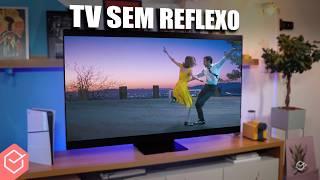 NOVA TV OLED FOSCA e ANTIRREFLEXO da SAMSUNG!! // S95D  minha OPINIÃO SINCERA!