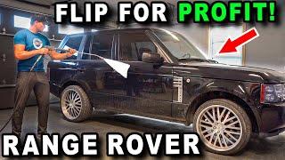 Dirty Range Rover Buy-Detail-Flip For MAX Profit!! | The Detail Geek