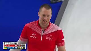 Draw 13 - 2022 Tim Hortons Brier - Bottcher (CA) vs. Dunstone (WC2)