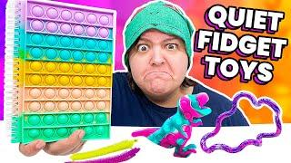 Are They REALLY QUIET? Let's Unbox & Review Fidget Toys Mystery Boxes