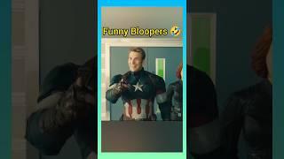 Funny Bloopers  in marvel movies #avengers #marvel #mcushorts funny moments #shorts #edit #yt