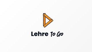 Lehre To Go -Teaser