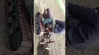 Самодельный гусеничный трактор