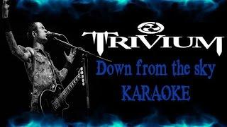 Trivium - Down from the sky (Instrumental with Lyrics)