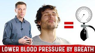 How To Lower Blood Pressure Naturally JUST With Breathing – Dr. Berg