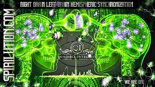 Left Brain/Right Brain Hemispheric Synchronization Formula(Binaural Beats Healing Frequency Music)