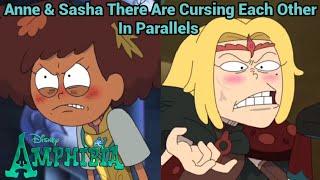 Anne & Sasha There Are Cursing Each Other In Parallels | Amphibia (S2 EP20 & S3 EP16A)