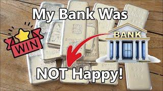 My Bank Tried to STOP My £20,000 Silver Investment – Here's How I Won!