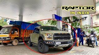 FORD RAPTOR spotted in INDIAN ROADS  | HUGE Road PRESENCE!!