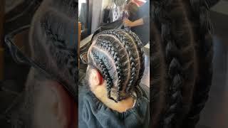 6 Cornrows Men #cornrows