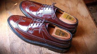 SHELL CORDOVAN SHOES: Care and Maintenance for Shell Cordovan Allen Edmonds, Alden, & Florsheim