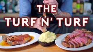 Binging with Babish 6M Subscriber Special: Turf N' Turf from Parks & Recreation