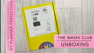 The Washi Club Unboxing | My Planner Perfection