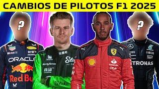 MERCADO de PILOTOS ️ COMO QUEDARÁ la TEMPORADA 2025 de F1?  ANALISIS y PREDICCIONES 