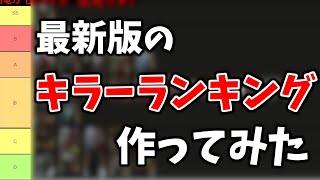 【DbD】海の呼び声など弱体化後の最新キラーティアリストを作ってみた【デッドバイデイライト】