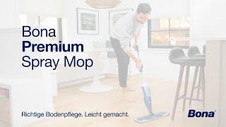 Spare Wasser mit dem Bona Premium Spray Mop