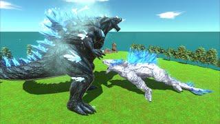 Can upgraded Shimo freeze Godzilla Earth ?