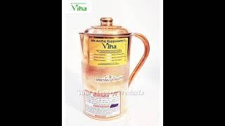 Viha's Copper Products - Anitha Kuppusamy | Viha Online