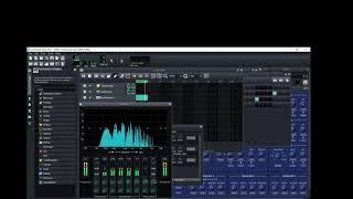 LMMS Synthwave track session #1