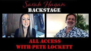 Sarah Hagan Backstage Episode 48 with Pete Lockett (Bjork, Peter Gabriel, Robert Plant, Jeff Beck)