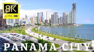 Panama City 8k Ultra HD Video  - Panama 8k - Country In Central America With Relaxing Music