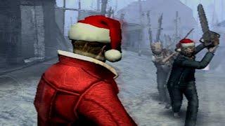 jogando o mod de Natal do resident evil 4!!!