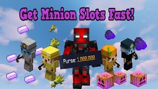 미니언 슬롯을 잠금 해제하는 가장 좋은 방법! | 쉽게 돈을 벌 수 있는 초기 게임 튜토리얼(Hypixel Skyblock)