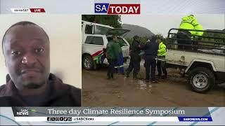 Three-day Climate Resilience Symposium, amidst a series of devastating weather patterns