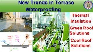 Water Proofing | Trends in Terrace Water Proofing | Terrace Water Proofing | Green roof solutions