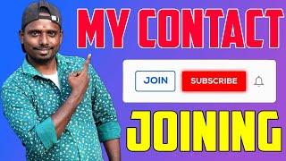 Welcome TAMIL CHAN Members Join Button| Thank For Joining..!!