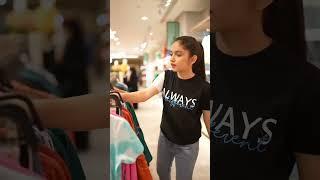 aina Asif shopping  in mal️ #ainaasif #foryou #trendingshorts