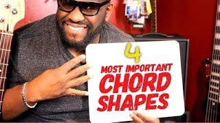 4 MOST IMPORTANT BASS CHORD SHAPES | Online Bass Lessons w/ Daric Bennett