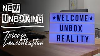 Leuchtkasten von tricase | Unboxing | Als Dekoration zu gebrauchen? | german | #3 | Unbox-Reality