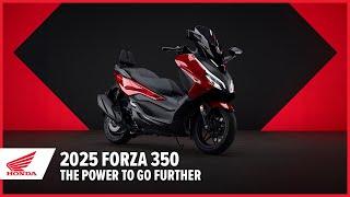 New 2025 Forza 350: The power to go further | GT Scooter | Honda Motorcycles