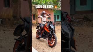 Dadu On Rock Ktm Duke 39T #shorts #duke #ktm #reels #bikelover #attitude #trending #funnyvideo