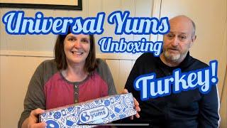 Universal Yums Unboxing!! #fun #universalyums #staycation #Turkey #foodie #snacks