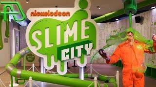 Nickelodeon SLIME CITY at Aventura Mall in Miami, Florida