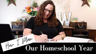 How I Plan Our Homeschool Year | Big Picture Homeschool Planning