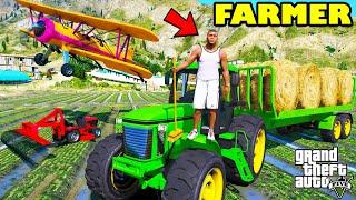Franklin Started A Big Farming Business In GTA 5 | SHINCHAN and CHOP