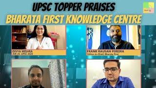 UPSC Topper praises Bharata First Knowledge Center