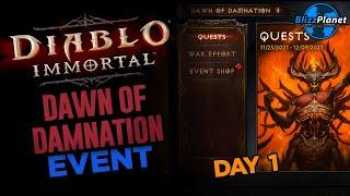 Dawn of Damnation Event | Day 1 / 6 (Beta)