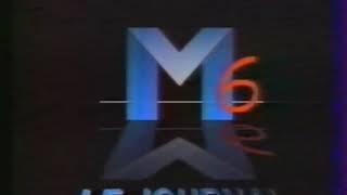 Évolution des génériques des Journaux de M6 1987 - 2017