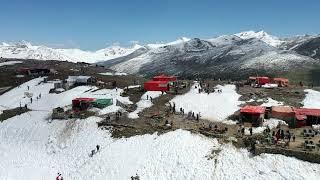 Babusar Top Drone View of June 2022