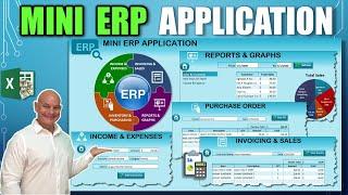 Learn How To Create This Mini ERP Application With Invoicing, Purchasing &  Dashboard In Excel