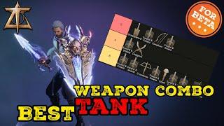 Quick Guide - Throne And Liberty Best TANK Combination Tier List