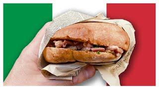 The making of Lampredotto - Typical street food in Florence