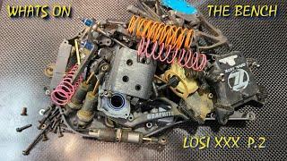 Losi XXX Bk2 buggy What's on the bench part 2