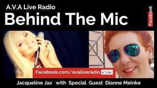 Dianne Meinke interview with Jacqueline Jax AVA Live Radio 7/31/17