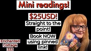 ALL  SIGNS! MINI TAROT READINGS! BOOK NOW USING PINNED LINK!